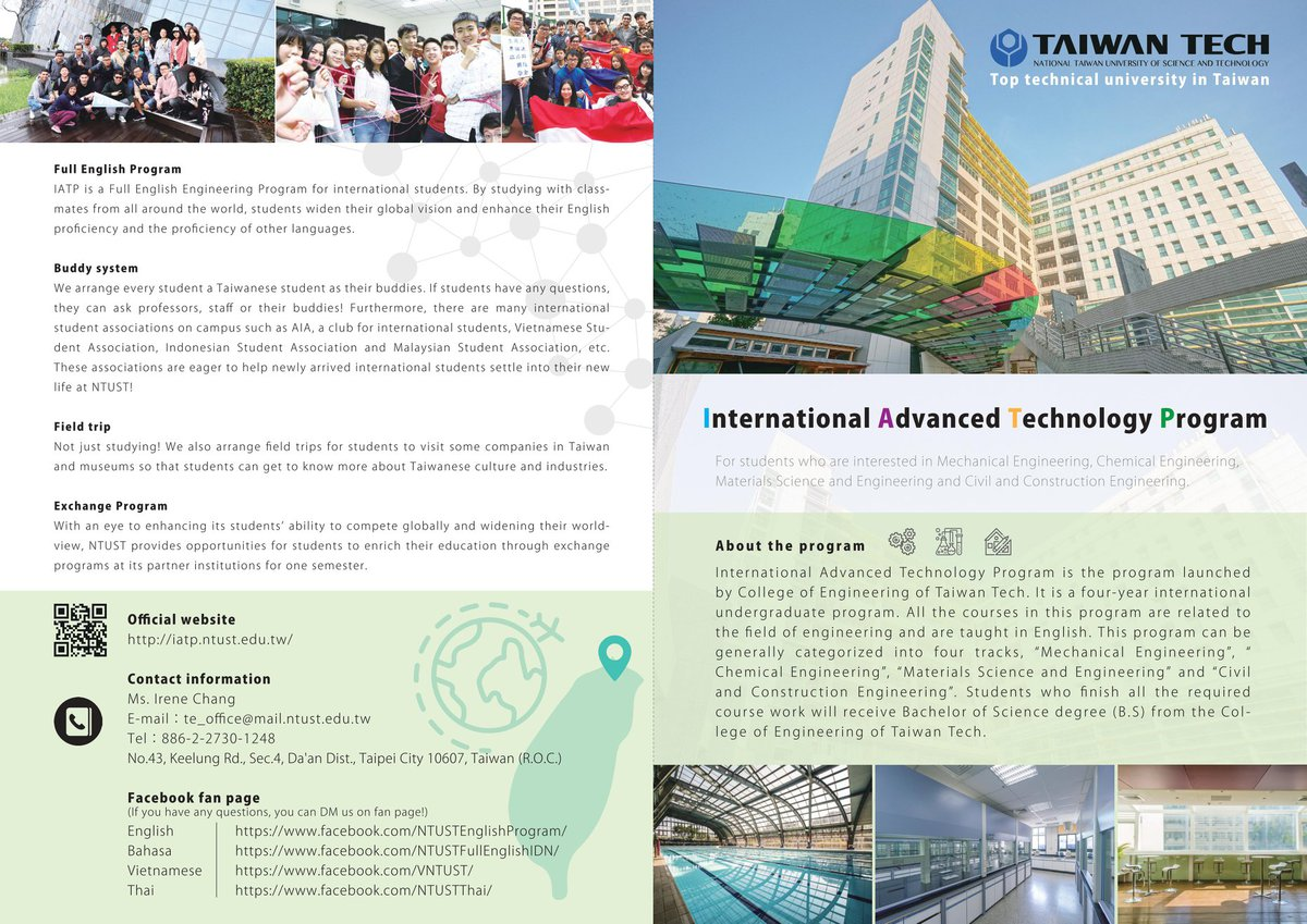 Chương trình kỹ thuật chất lượng cao tại Taiwan Tech (NTUST) 3 image 2