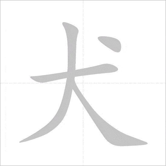 Full 214 Bộ thủ tiếng Trung: ý nghĩa và cách học dễ nhớ 310 bộ khuyển